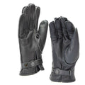 Guantes de cuero de policía alemanes genuinos patrulla lana gris forrada 100% invierno cálido nuevo