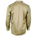 Camisa del ejército griego genuino fatiga Stock Dead Chino Chino Caki Jacket Military NUEVO