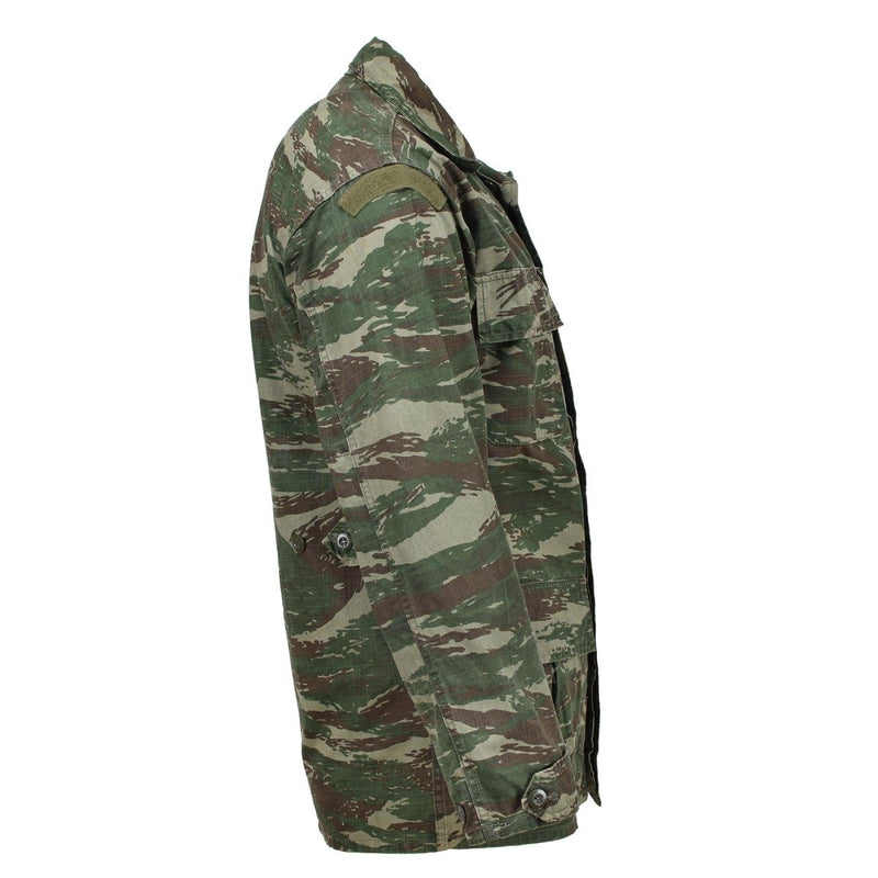 Genno militar genuino Griega Lizard Camo Durable Ripstop Field Tactical Combat
