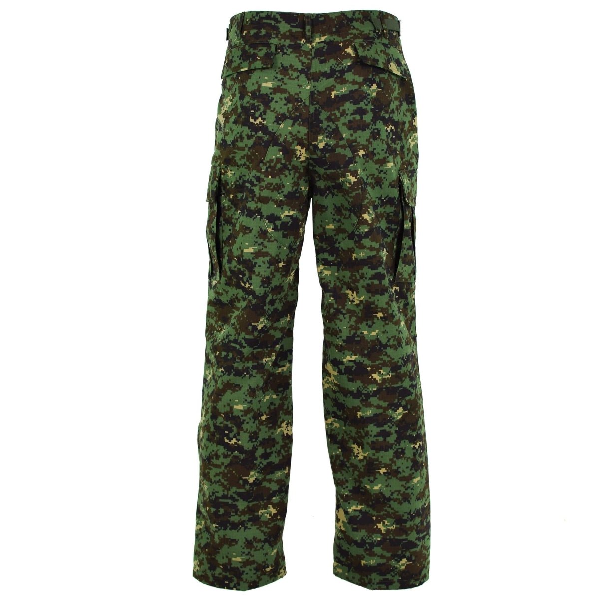 Guinea genuina Bissau Pantalones del ejército Ripstop Jungle Camuflage Problema militar nuevo