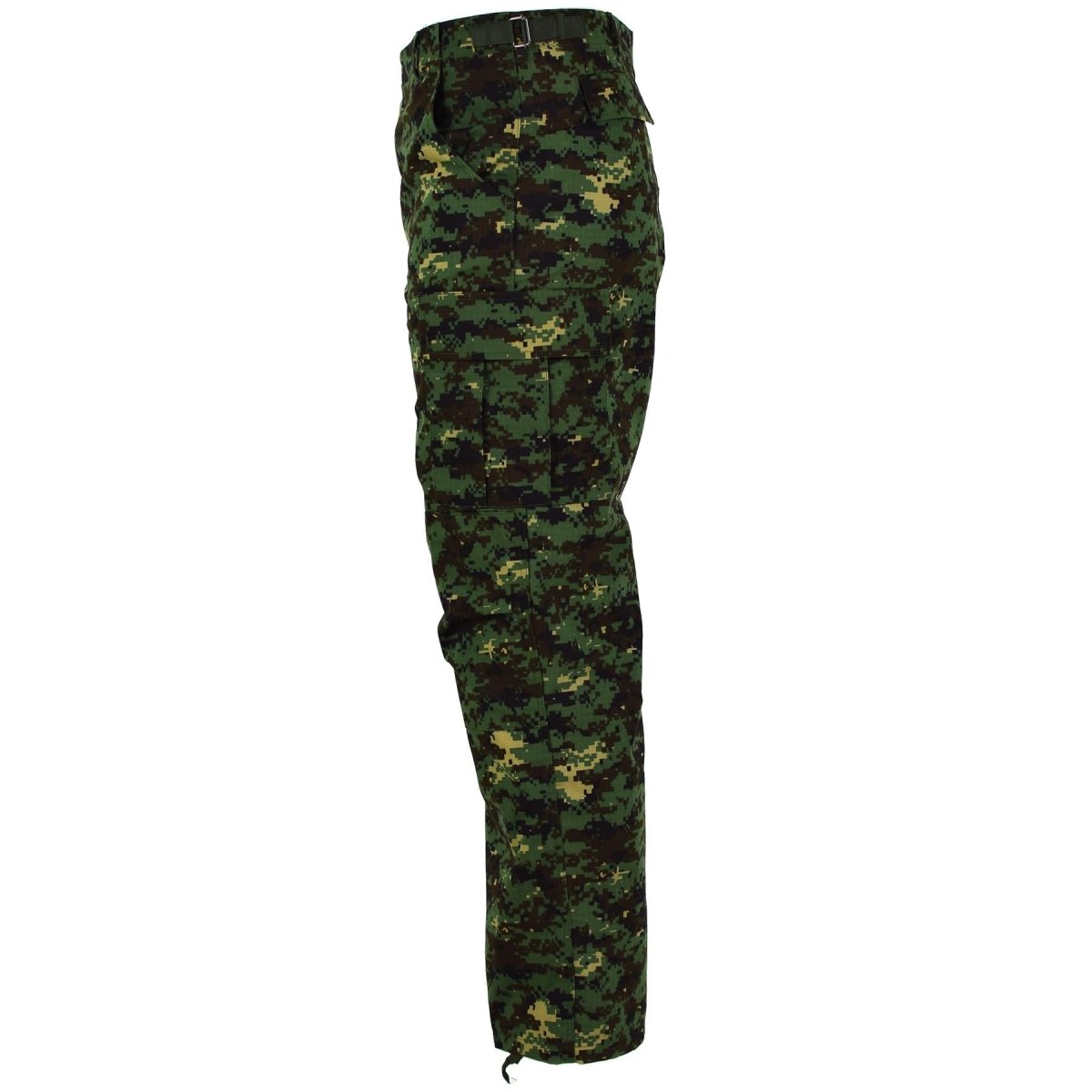 Guinea genuina Bissau Pantalones del ejército Ripstop Jungle Camuflage Problema militar nuevo