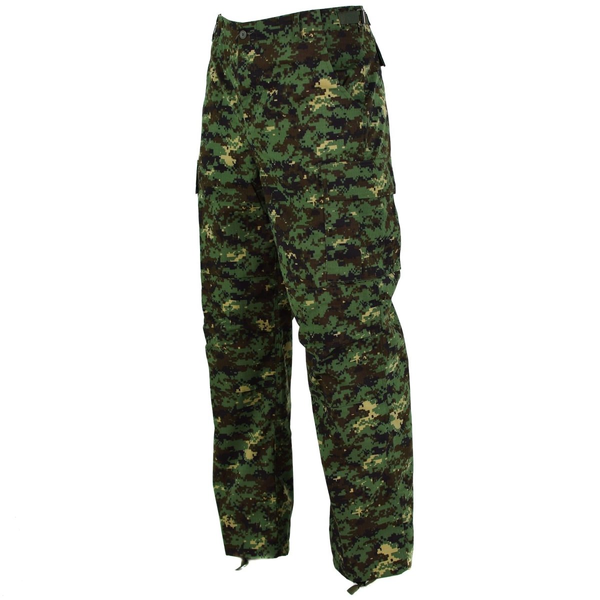 Guinea genuina Bissau Pantalones del ejército Ripstop Jungle Camuflage Problema militar nuevo