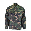 Genuina camisa del ejército húngaro M90 4 Color Camuflage Manga larga Militara NUEVO