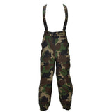 Pantalones militares húngaros genuinos impermeables campo lluvia ejército M93 Camo