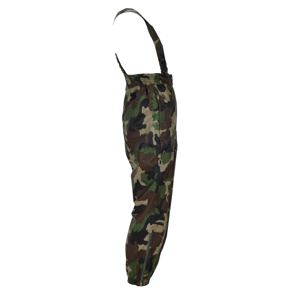 Pantalones militares húngaros genuinos impermeables campo lluvia ejército M93 Camo