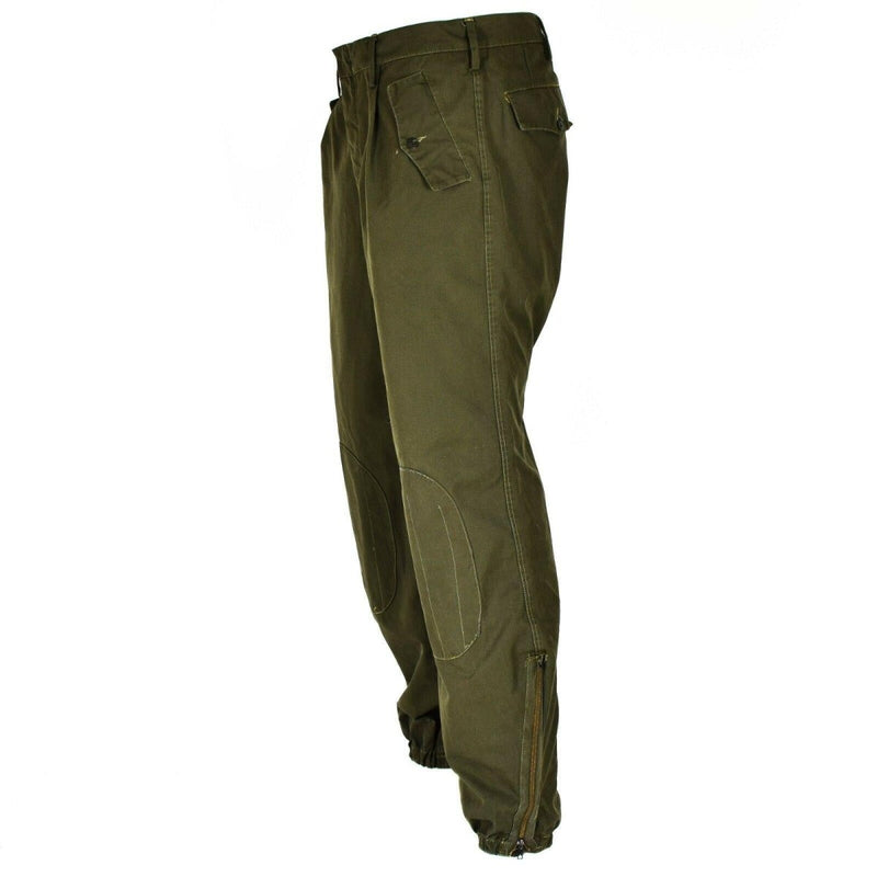 Genuine Italian army combat trousers military pants field combat O.D Olive - GoMilitar