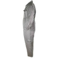 Genuino ejército italiano Coverall Traje Military Gray General Jumpsit General Zip Front New