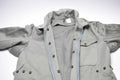 Genuino ejército italiano Coverall Traje Military Gray General Jumpsit General Zip Front New