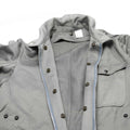 Genuino ejército italiano Coverall Traje Military Gray General Jumpsit General Zip Front New