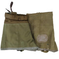 Gaiters del ejército italiano genuino lienzo od ultive senderismo excedente militar M70 combate