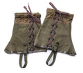 Gaiters del ejército italiano genuino lienzo od ultive senderismo excedente militar M70 combate