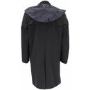 Genuine Italian army navy Coat black long officer Italy police wool rayon NEW - GoMilitar