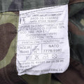 Pantalones del ejército italiano genuino Combate Combat de algodón Camuflaje de bosque de algodón Pantalones de campo