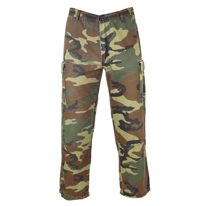 Pantalones militares italianos genuinos Pantalones de campo de camuflaje de algodón de combate OTAN - GoMilitar