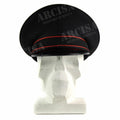 Genuino ejército italiano con pico de pico Policía militar Policía Militar Forage Cap Black New