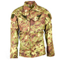 Genuino ejército italiano RIP Stop Vegetato Camo Acu Chaqueta Combate Camiseta de campo NUEVO
