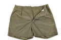 Genuinos pantalones cortos del ejército italiano Khaki Chino Combate Militar Field Bermudas Bdu