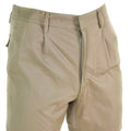 Genuinos pantalones cortos del ejército italiano Khaki Chino Combate Militar Field Bermudas Bdu