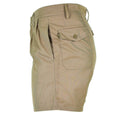 Genuinos pantalones cortos del ejército italiano Khaki Chino Combate Militar Field Bermudas Bdu