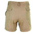 Genuinos pantalones cortos del ejército italiano Khaki Chino Combate Militar Field Bermudas Bdu