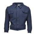 Genú de la chaqueta de lana formal italiana de la chaqueta de lana resistente Ejército excedente Vintage