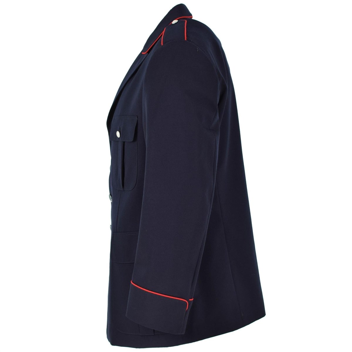 Oficial de uniforme de policía militar genuino Italiano Oficial Forma Formal Azul Nuevo