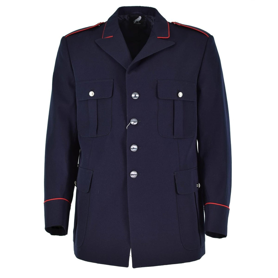 Oficial de uniforme de policía militar genuino Italiano Oficial Forma Formal Azul Nuevo
