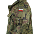 Genuino polaco del ejército polaco parka pantera camufa camufla