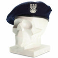 Genuino ejército militar polaco marines marines boina boina azul sombrero militar