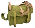 Bolsa de pan del ejército rumano genuino excedente militar lienzo de oliva havsack od
