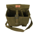 Bolsa de pan rumano genuino excedente de oliva militar lienzo havversack excedente