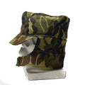 Genuino ejército rumano Capitán M93 Combat Bdu Hat Camo Leaf Militara NUEVO