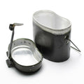 Kit de desorden del ejército rumano genuino. Bote de bolos militar de aluminio