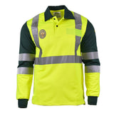 Genuino español polo polo polo guardia civil amarilla chaqueta reflectante nueva