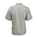 Camisas de Armada Armada española genuina Marina Oliva Camisa formal de manga corta Nuevo