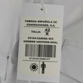 Camisa de policía española genuina camisa gris militares de mangas cortas nuevas