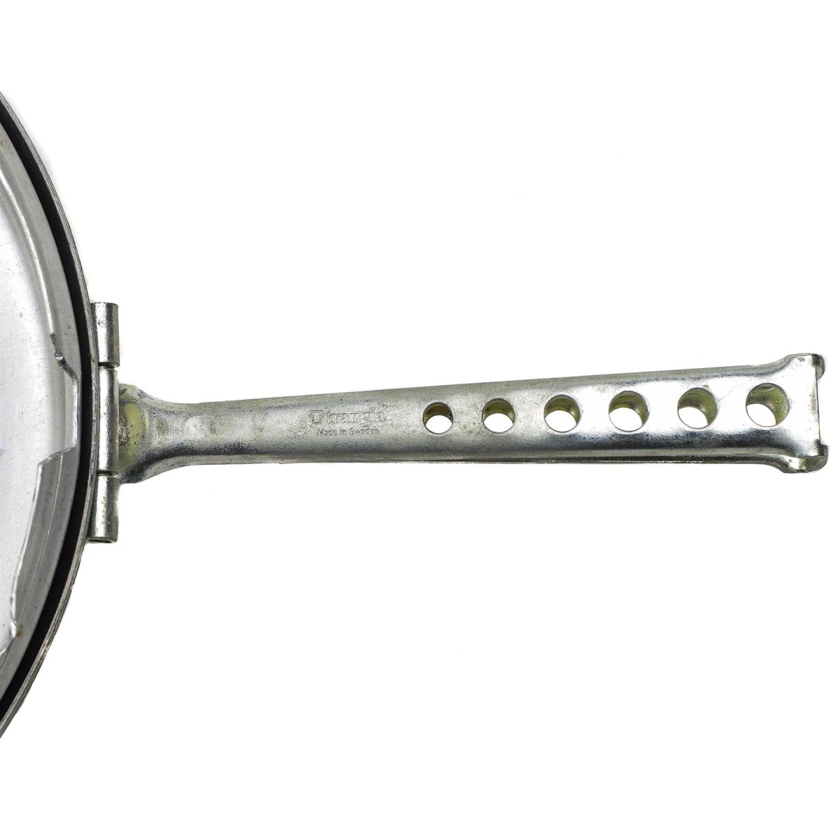 Genuino ejército de Suecia Trangia frypan tapa 726 sartén de desorden de acero inoxidable