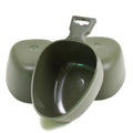 Taza de plástico de la Copa del Ejército Sueco Trangia Kuksa Suecia Problema militar lot