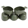Taza de plástico de la Copa del Ejército Sueco Trangia Kuksa Suecia Problema militar lot