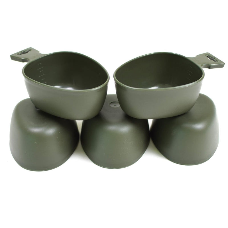 Taza de plástico de la Copa del Ejército Sueco Trangia Kuksa Suecia Problema militar lot