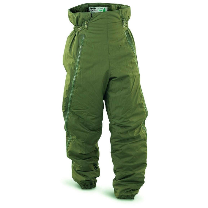 Pantalones genuinos del ejército sueco con aislamiento M90 verde Pantalones térmicos para clima frío - GoMilitar