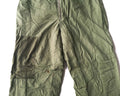 Pantalones del ejército sueco genuino aislados Pantalones térmicos verdes