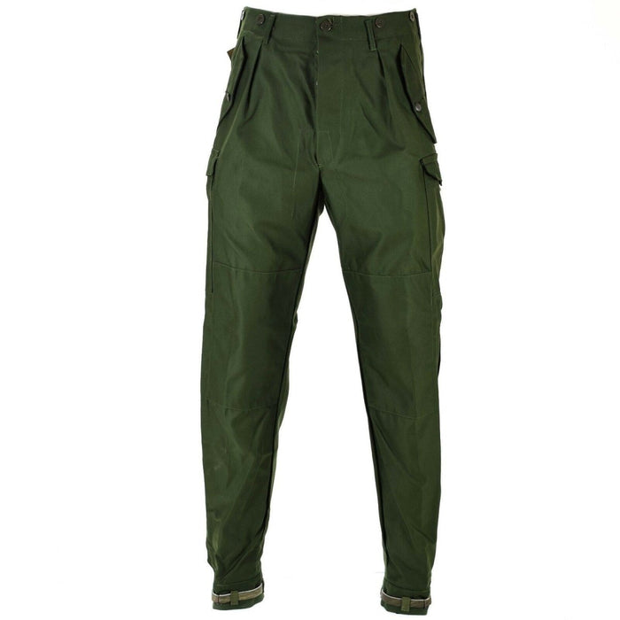 Pantalones genuinos del ejército sueco M59 pantalones de combate verde militar - GoMilitar