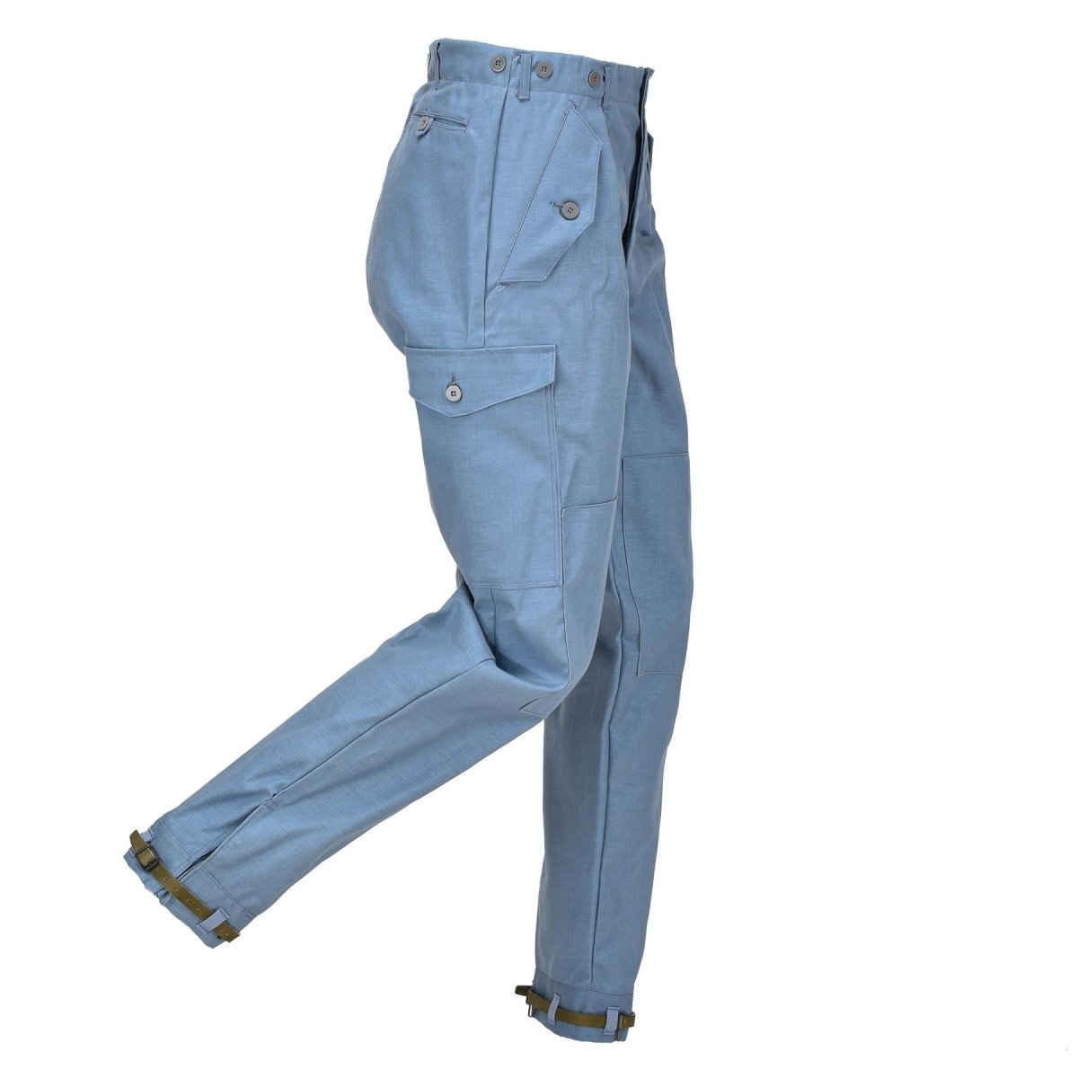 Pantalones de trabajo militar sueco genuino M59 Cargo Reforzados Pantalones de trabajo NUEVO