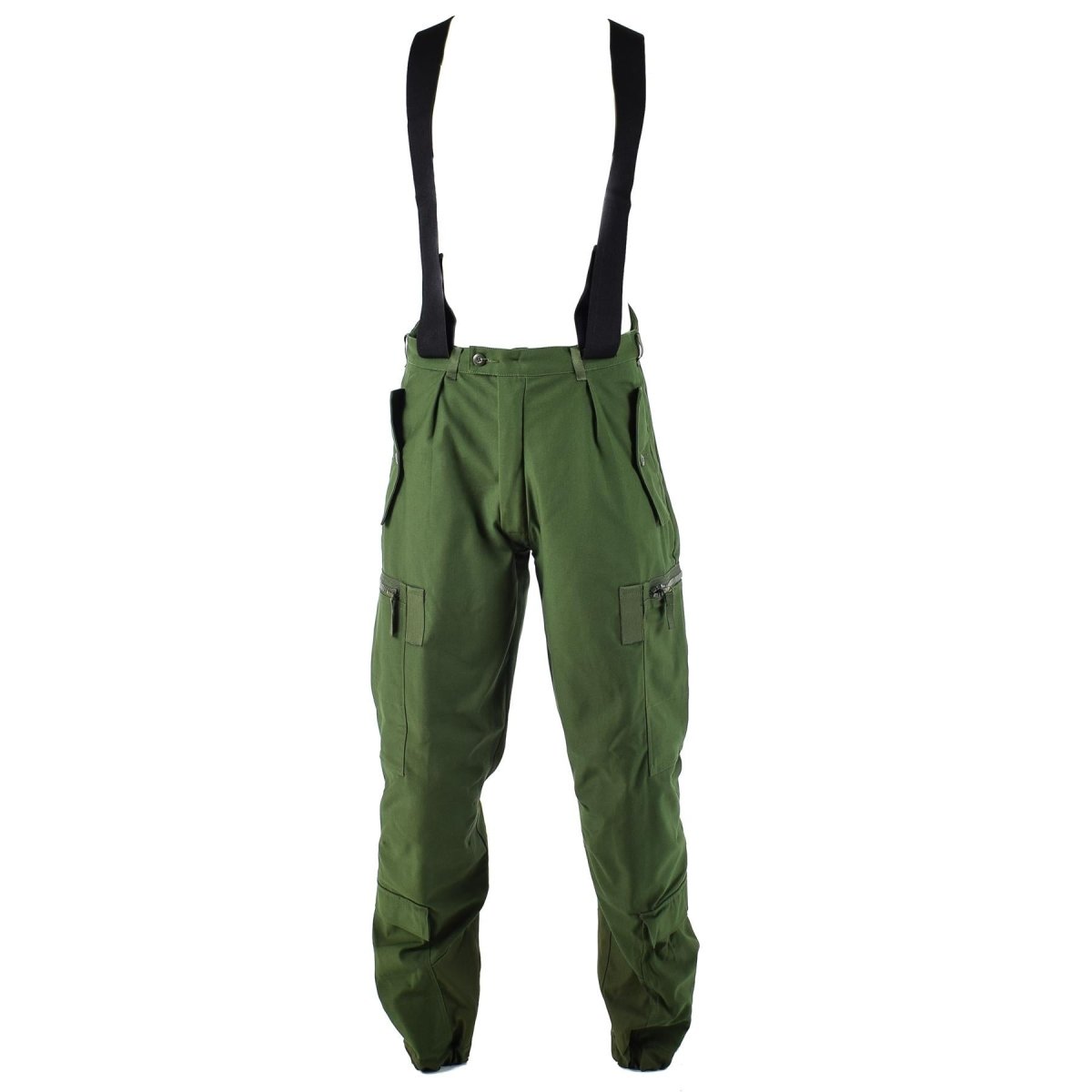 Pantalones térmicos suecos genuinos M90 Pantalones de Olive Bdu W Brazes en general Nuevo