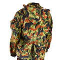 Jacket del ejército suizo genuino M70 Alpenflage Camo Sniper Combate Parka con capucha