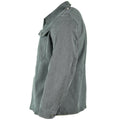 Jaqueta de trabajo del ejército suizo genuino chaqueta militar de mezclilla gris vintage excedente