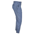 Pantalones de defensa civil suiza genuina pantalones azules combate el ejército de Suiza usado