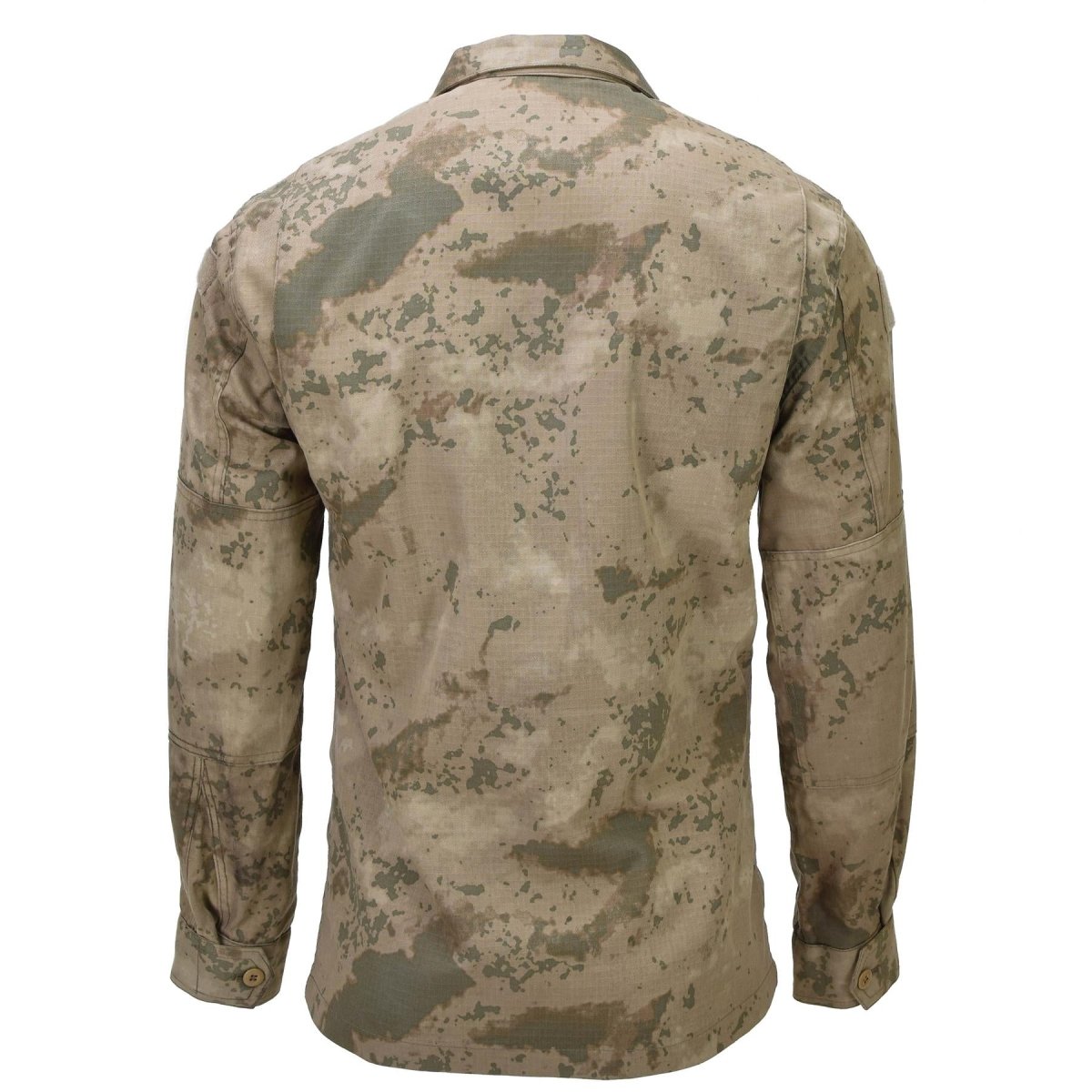Genú de la chaqueta de uniforme del ejército turco Ripstop Ripstop reforzado M2018 CAMO