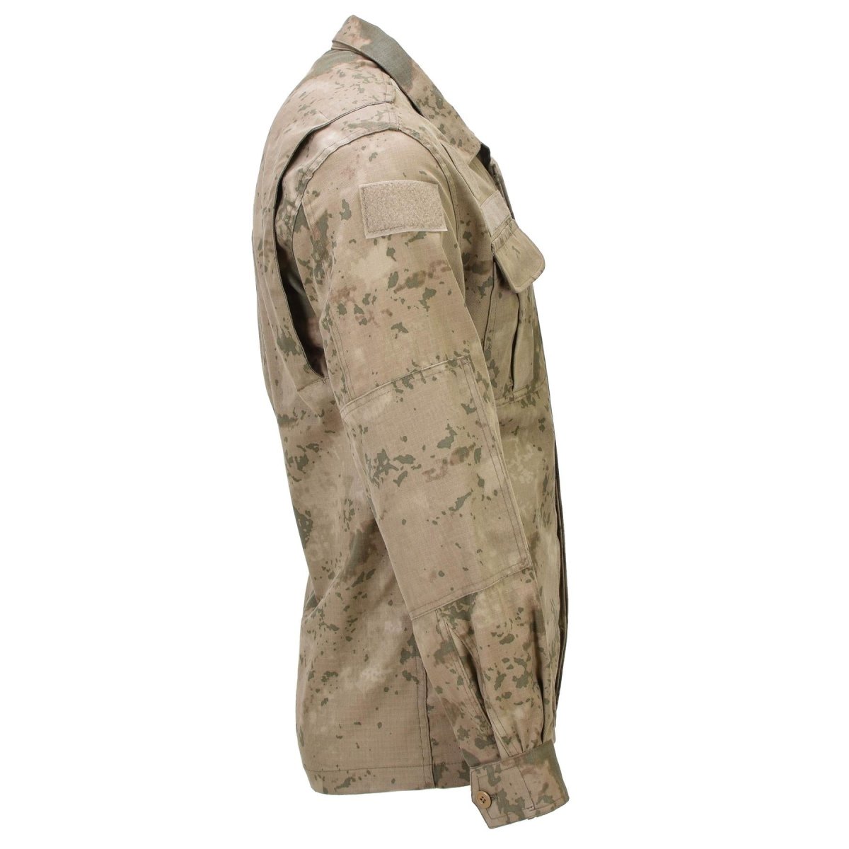 Genú de la chaqueta de uniforme del ejército turco Ripstop Ripstop reforzado M2018 CAMO